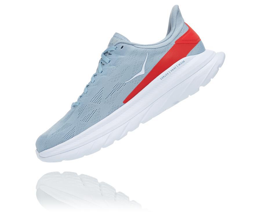 Hoka One One Tenisky Panske Modre/Biele - Mach 4 - 85240-APYF